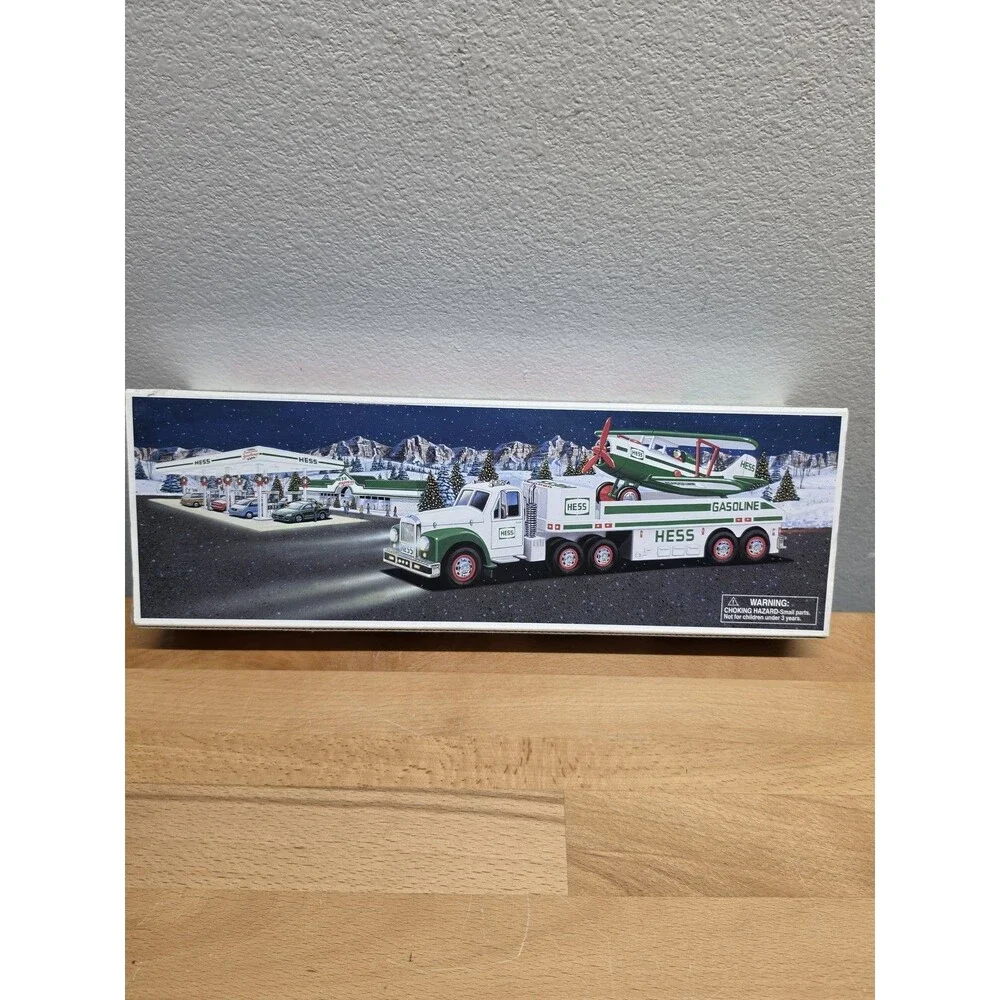 Hess Toy Truck and Airplane 2002 Collectible Gas & Oil Company Diecast Model NEW